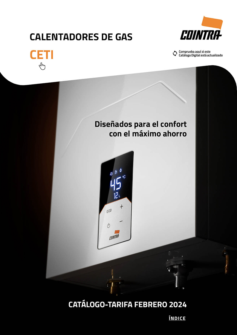 Calentador de Gas CETI 10 litros (Gas natural)